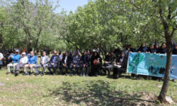 طنین «زمین پاک» در کنار اعضای کانون لرستان در سفیدکوه خرم‌آباد پیچید