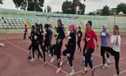 اردوی آموزشی ورزشی دو و میدانی نونهالان و نوجوانان لرستان در خرم‌آباد