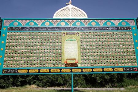 یادمان شهدای حاج عمران در پادگان امام حسین(ع) خرم‌آباد افتتاح شد + عکس