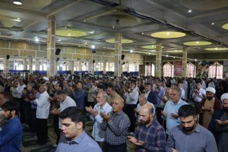 نماز عید قربان در مصلی‌های لرستان اقامه شد + عکس