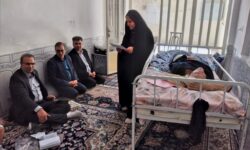 دیدار مدیرکل بنیاد شهید لرستان با خانواده شهدا و جانبازان