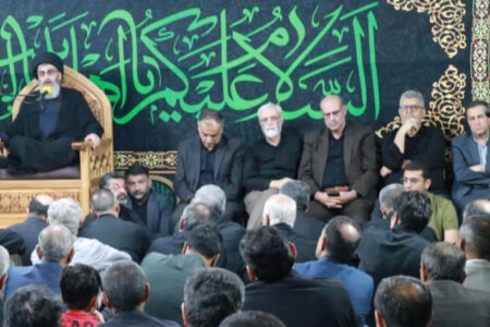 عکس | عزاداری شهادت امام رضا(ع) در خرم‌آباد