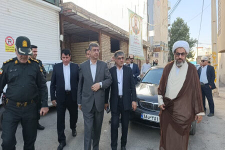 استاندار لرستان به شهرستان کوهدشت سفر کرد  