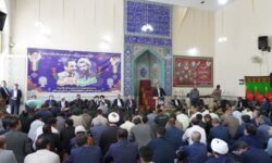 عکس | مراسم گرامیداشت شهدای هشتم شهریور در حوزه کمالیه خر‌م‌‎آباد