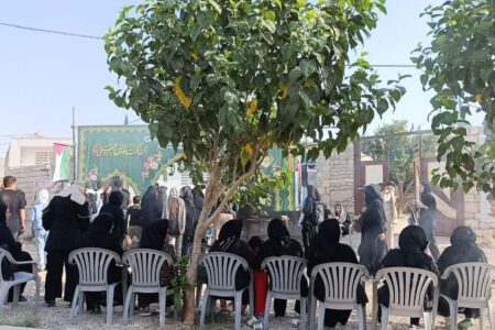 پیاده‌روی بزرگ جاماندگان اربعین در کوهدشت به امامزاده ابوالوفا(ع)