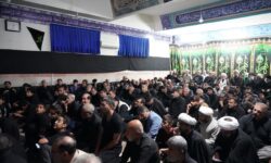 مراسم سوگواری دهه آخر ماه صفر در دفتر امام جمعه خرم‌آباد