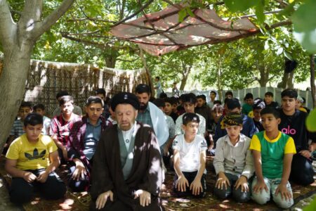 اردوی فرهنگی نوجوانان طرح تربیتی شهید حاجی‌زاده در کهمان