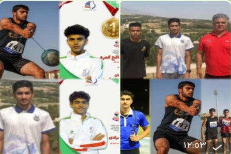 کسب ۶ مدال توسط پسران دوومیدانی‌کار لرستانی در مرحله نهایی لیگ نوجوانان و جوانان