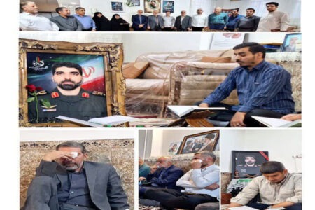 دیدار اعضای شورای عالی قرآن لرستان با خانواده شـهید مـحمدباقر طاهرپور