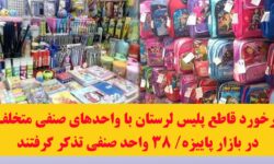 برخورد قاطع پلیس لرستان با واحدهای صنفی متخلف در بازار پاییزه/ ۳۸ واحد صنفی تذکر گرفتند