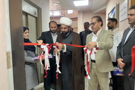 مرکز اهدای خون شهدای شهرستان چگنی افتتاح شد