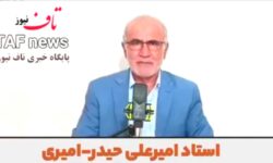 استاد امیرعلی حیدر-امیری: طوفان‌الاقصی به موقع شروع شد