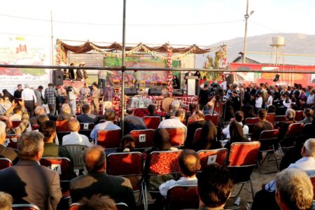 گزارش تصویری/ جشنواره انار منطقه گردشگری تنگه سیاب
